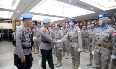 Kapolri-Lepas-Satgas-FPU-7-MINUSCA-dalam-Misi-Perdamaian-PBB-di-Afrika-Tengah